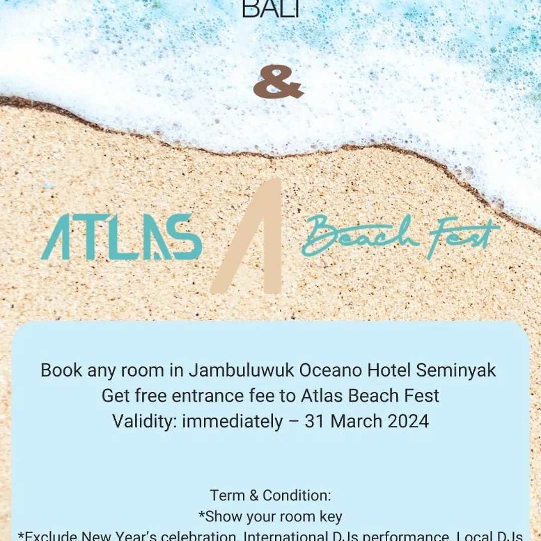 Jambuluwuk Oceano Seminyak Hotel 5*, Seminyak (Bali)